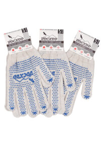 Перчатки ХБ «ВОСХОД» 5 нитей белые для высокоточных работ